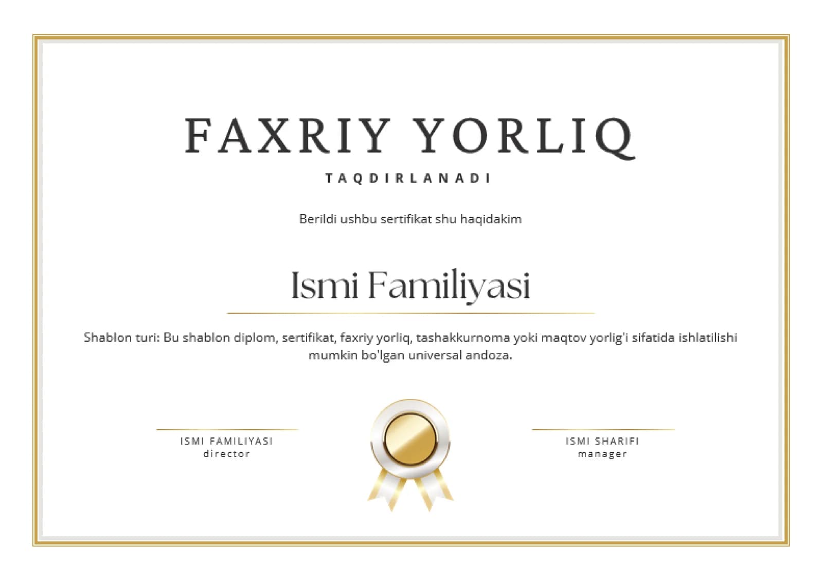 FAXRIY YORLIQ NAMUNASI