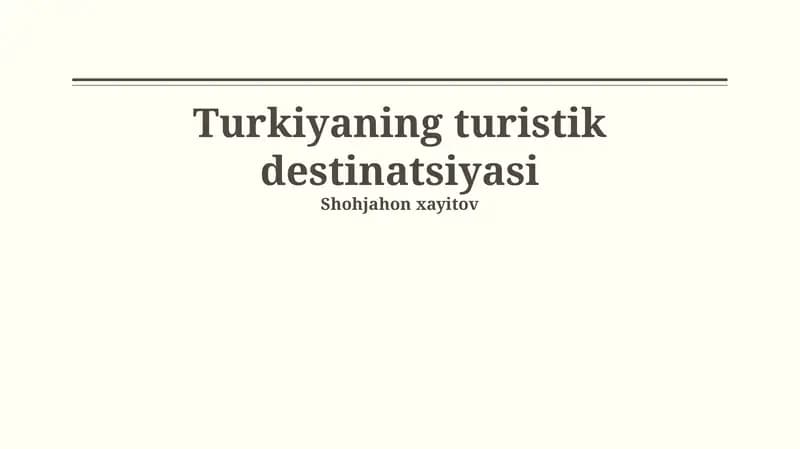 Istanbulning diqqatga sazovor joylari