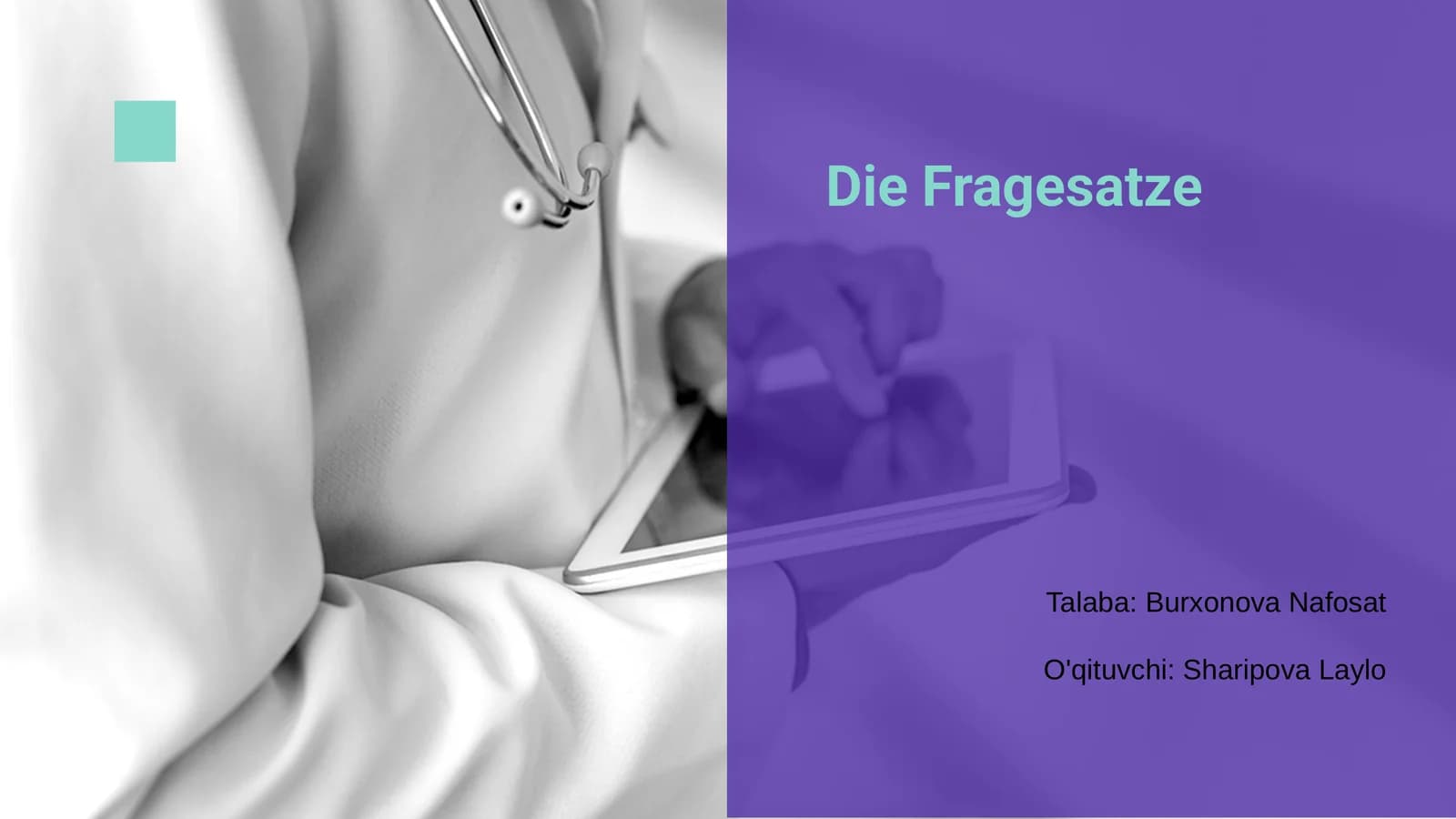 Die Fragesatze