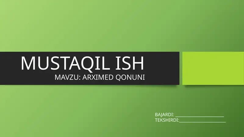 ARXIMED QONUNI