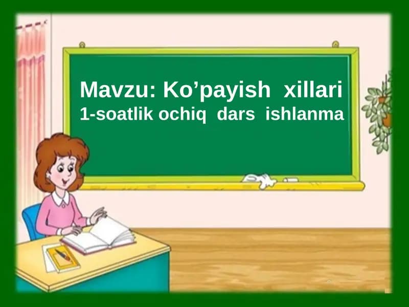 Tirik organizmlarning ko‘payish xillari