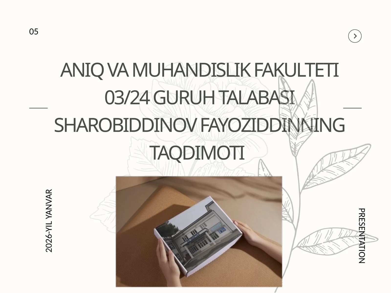 MARKETING PRESENTATION VERSION 2.0 - 2025