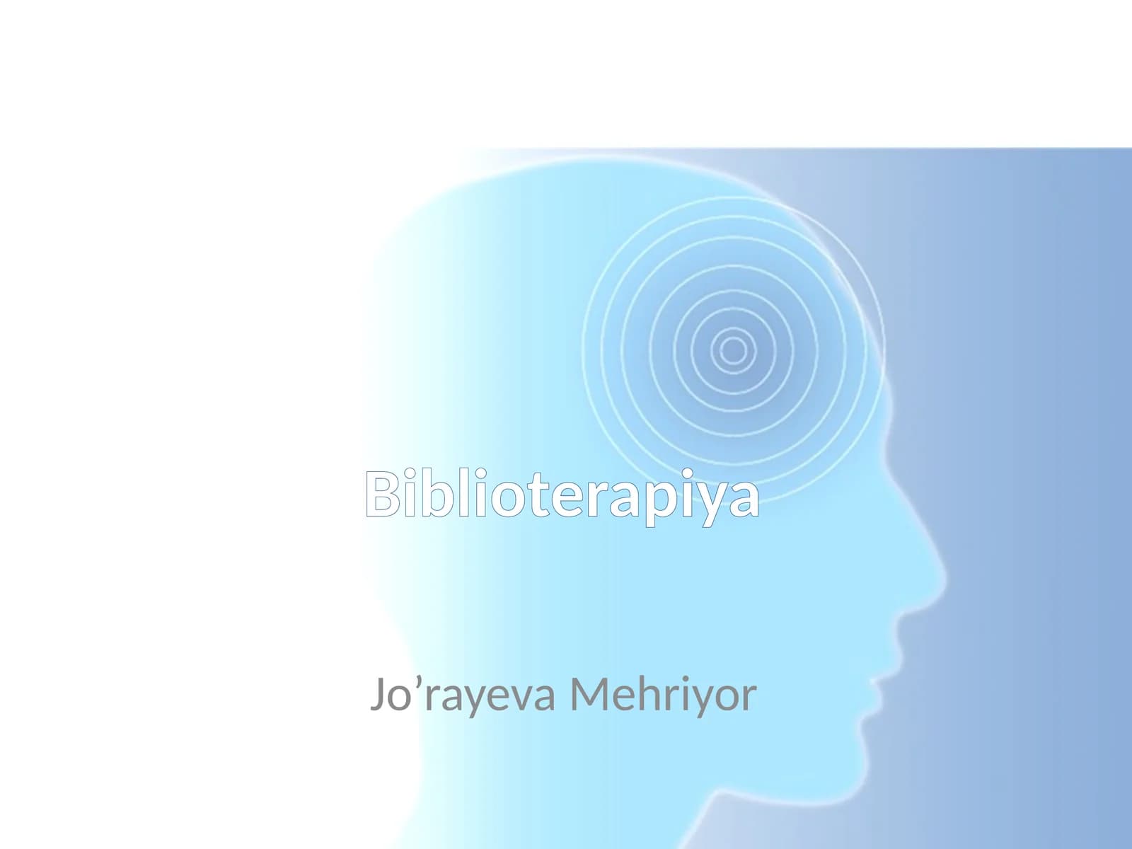 Biblioterapiya