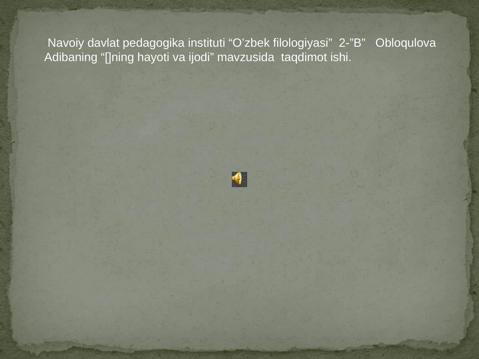 ABDULLA ORIPOV HAYOTI VA IJODI
