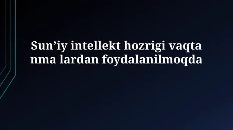 Sun'iy intellektning afzalliklari, cheklovlari va axloqiy masalalari