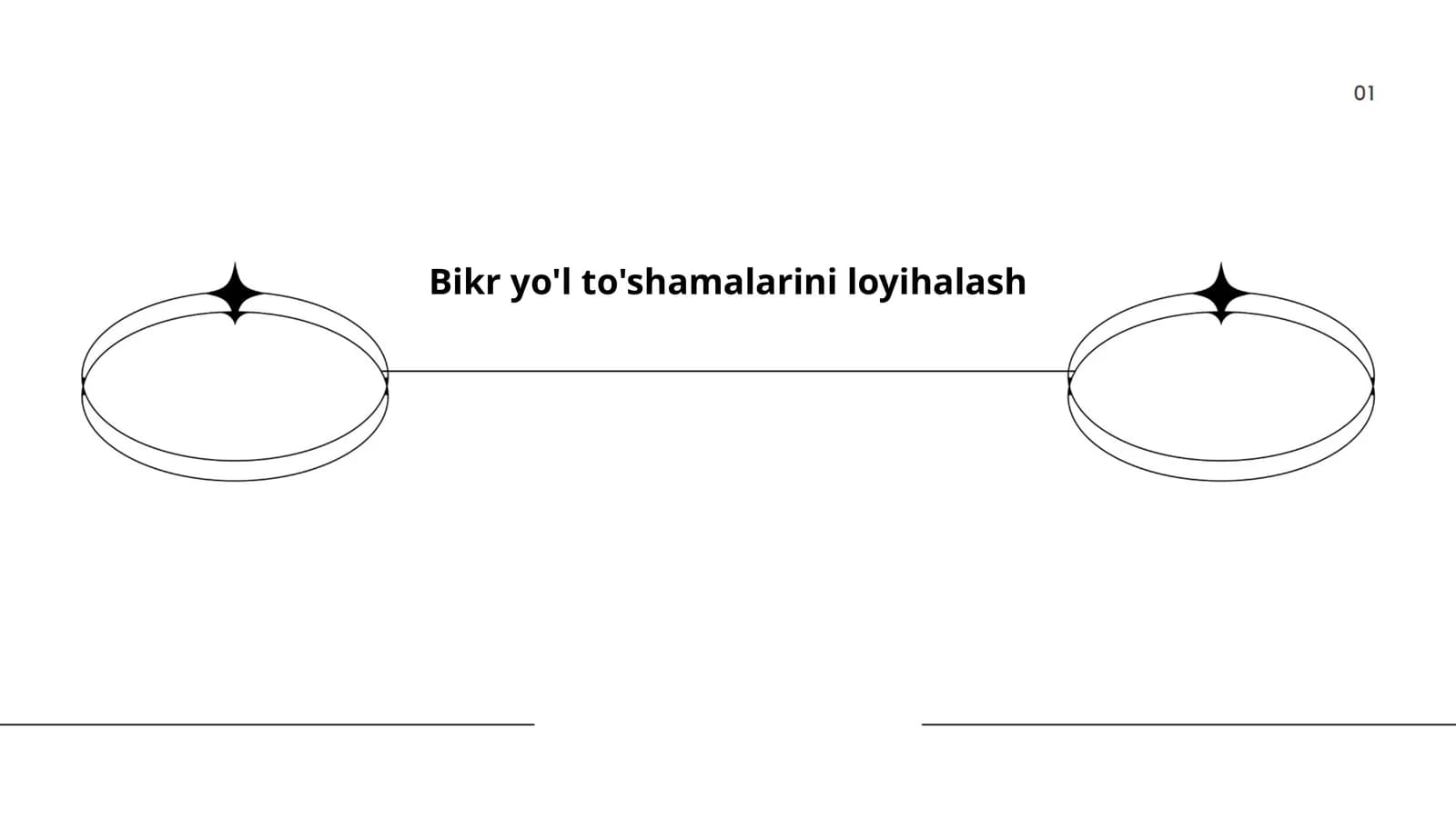 Bikr yo'l to'shamalarini loyihalash