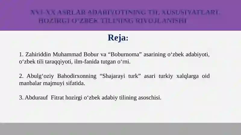 Zahiriddin Muhammad Bobur va "Boburnoma" asari
