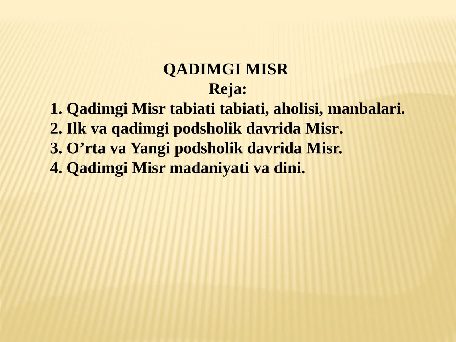 QADIMGI MISR
