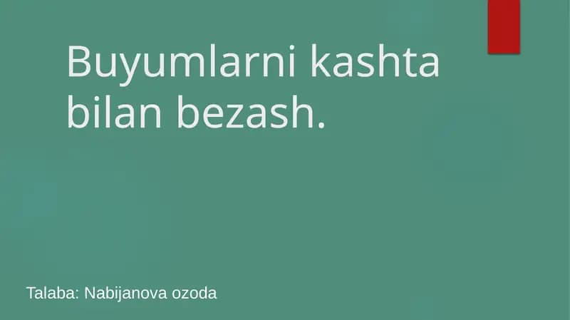 Kashta Taĭorlik kashti