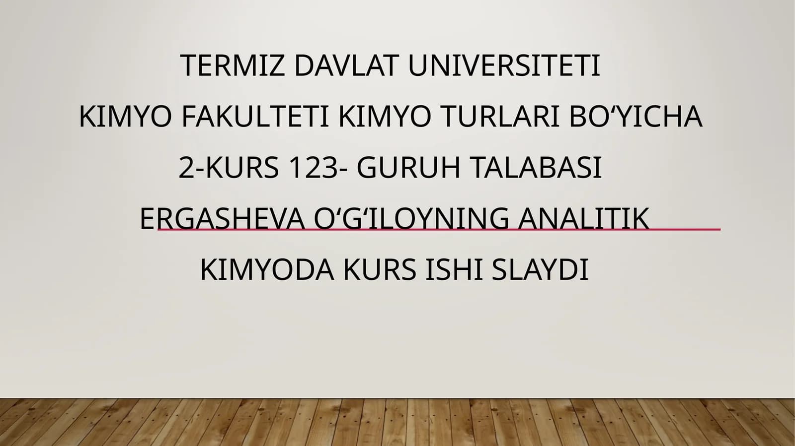 Tabiiy va oqova suvlardagi temirni fotometrik aniqlash