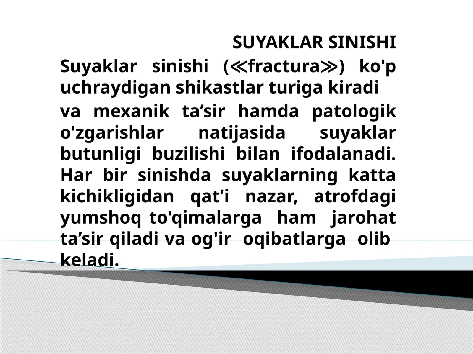 SUYAKLAR SINISHI