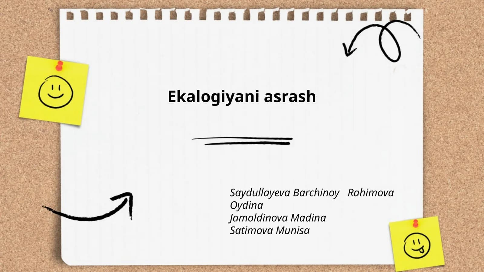 Ekalogiyani asrash