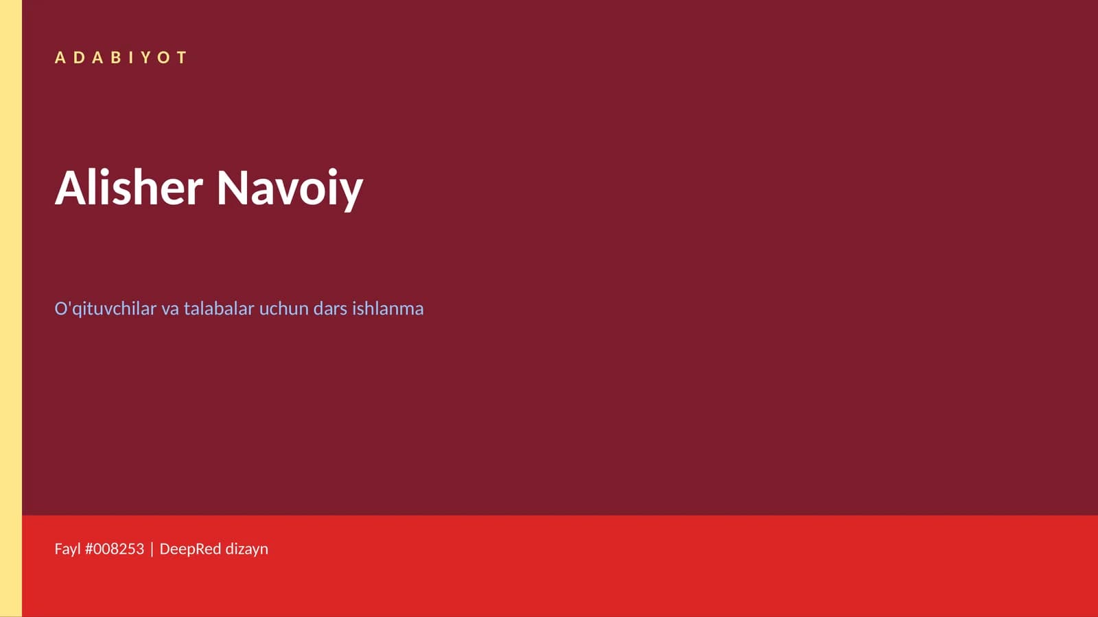 Alisher Navoiy