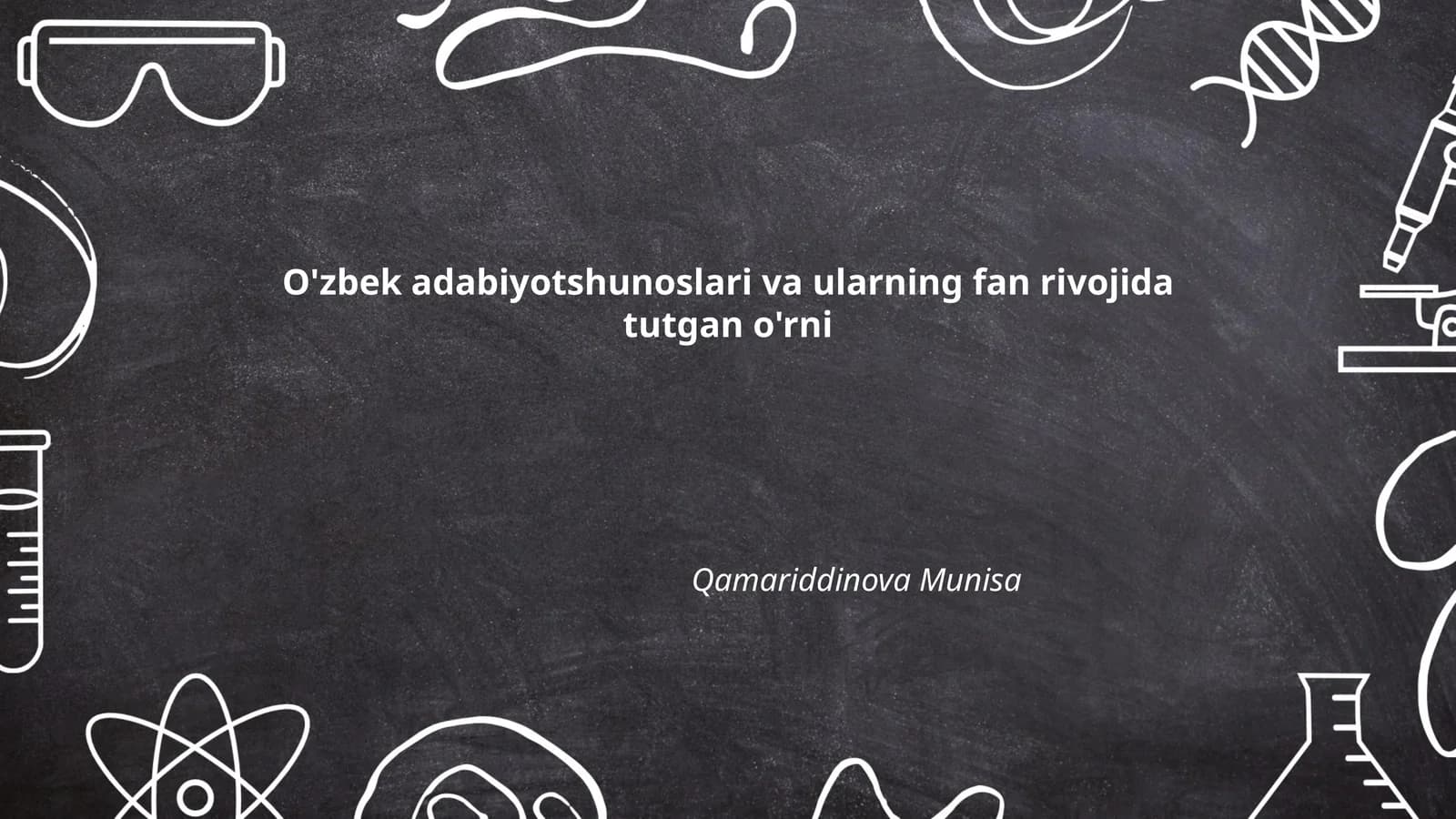 O'zbek adabiyotshunoslari va ularning fan rivojida tutgan o'rni