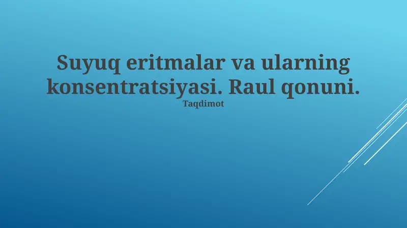 Raul qonuni