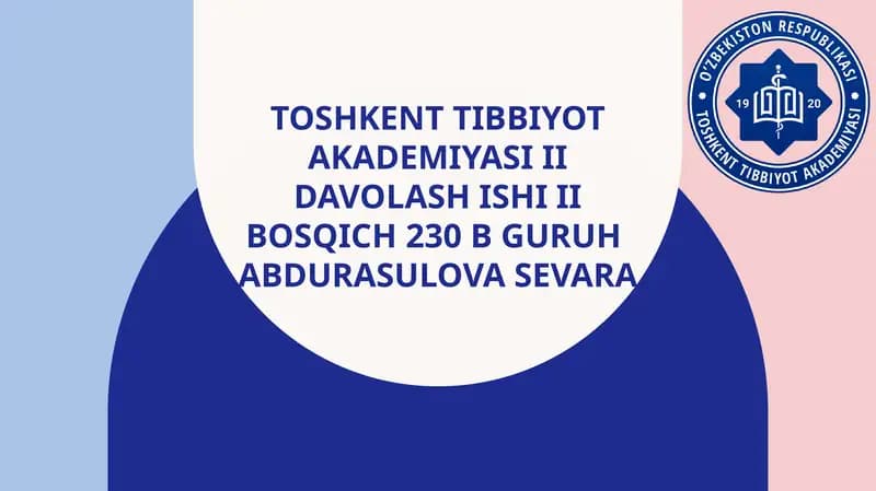 Abuamronmusaibnma'mun(maimond) VA TIBBIY ETIKANING RIVOJLANISHI