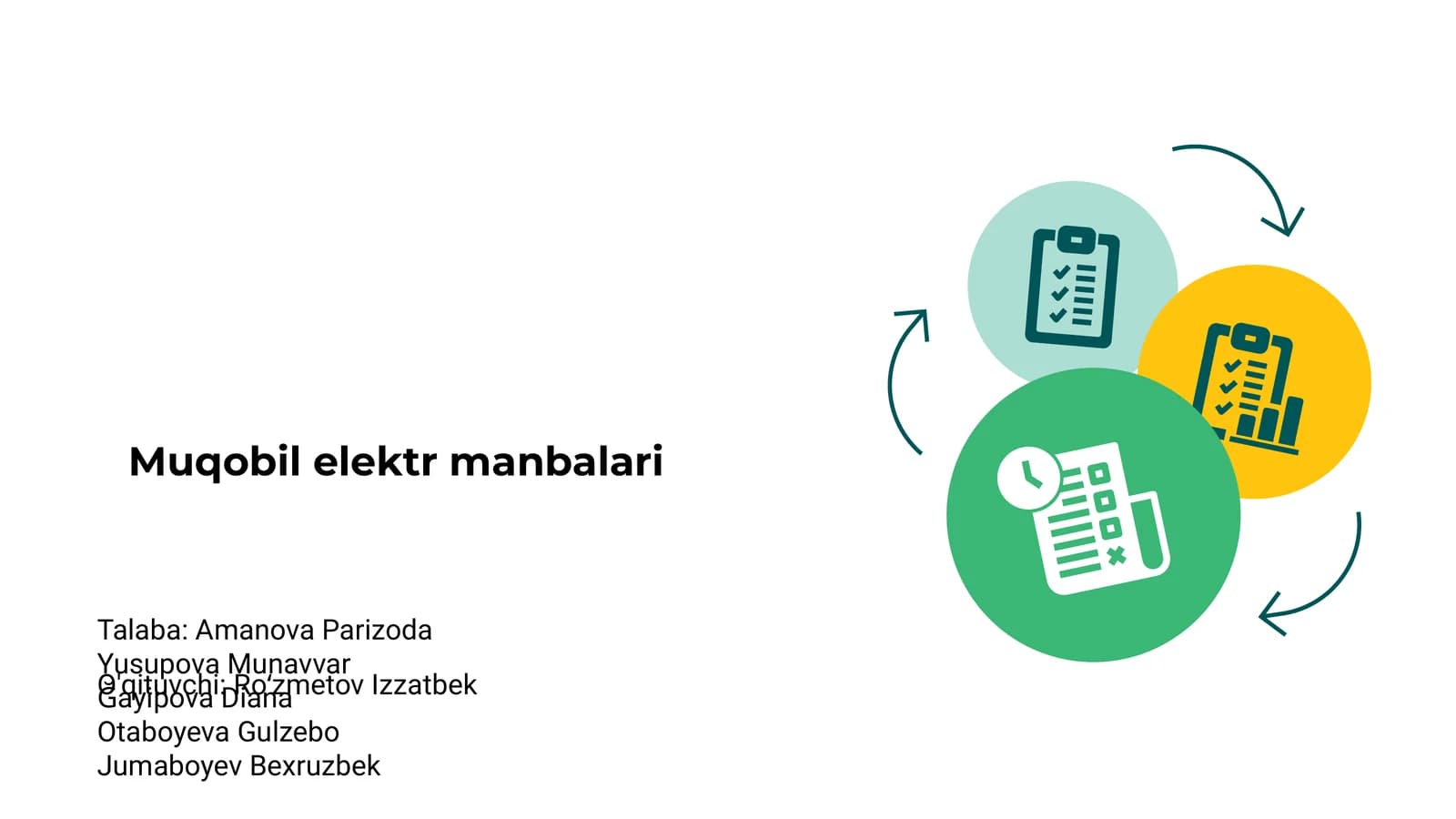 Muqobil elektr manbalari