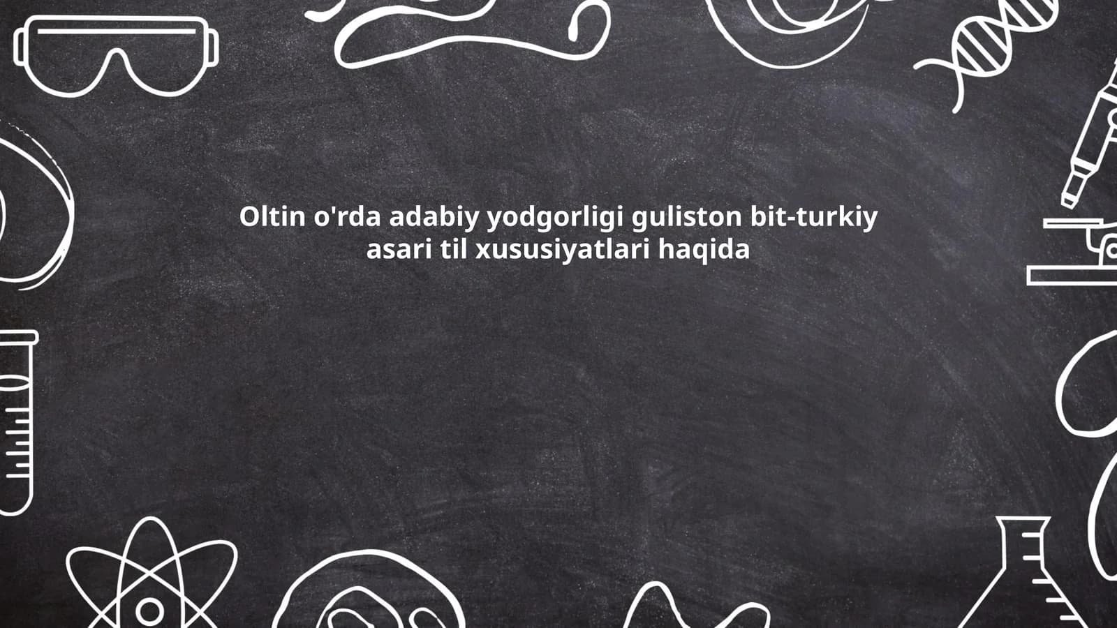 Guliston bit-turkiyning til boyligi