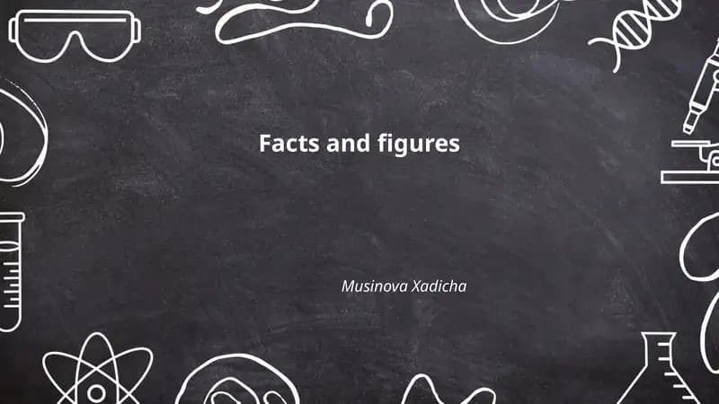 Facts and figures