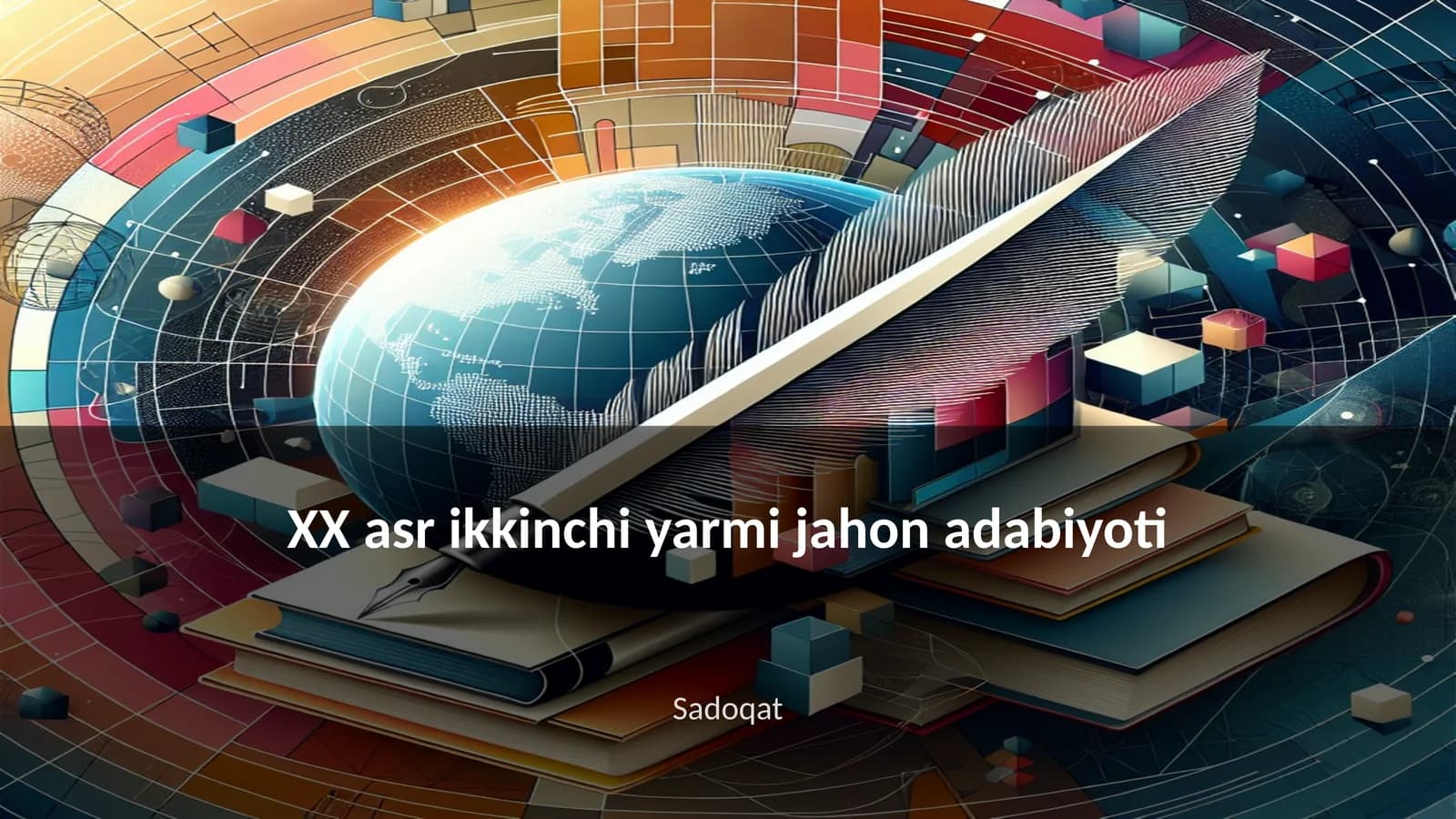 XX asr ikkinchi yarmi jahon adabiyoti