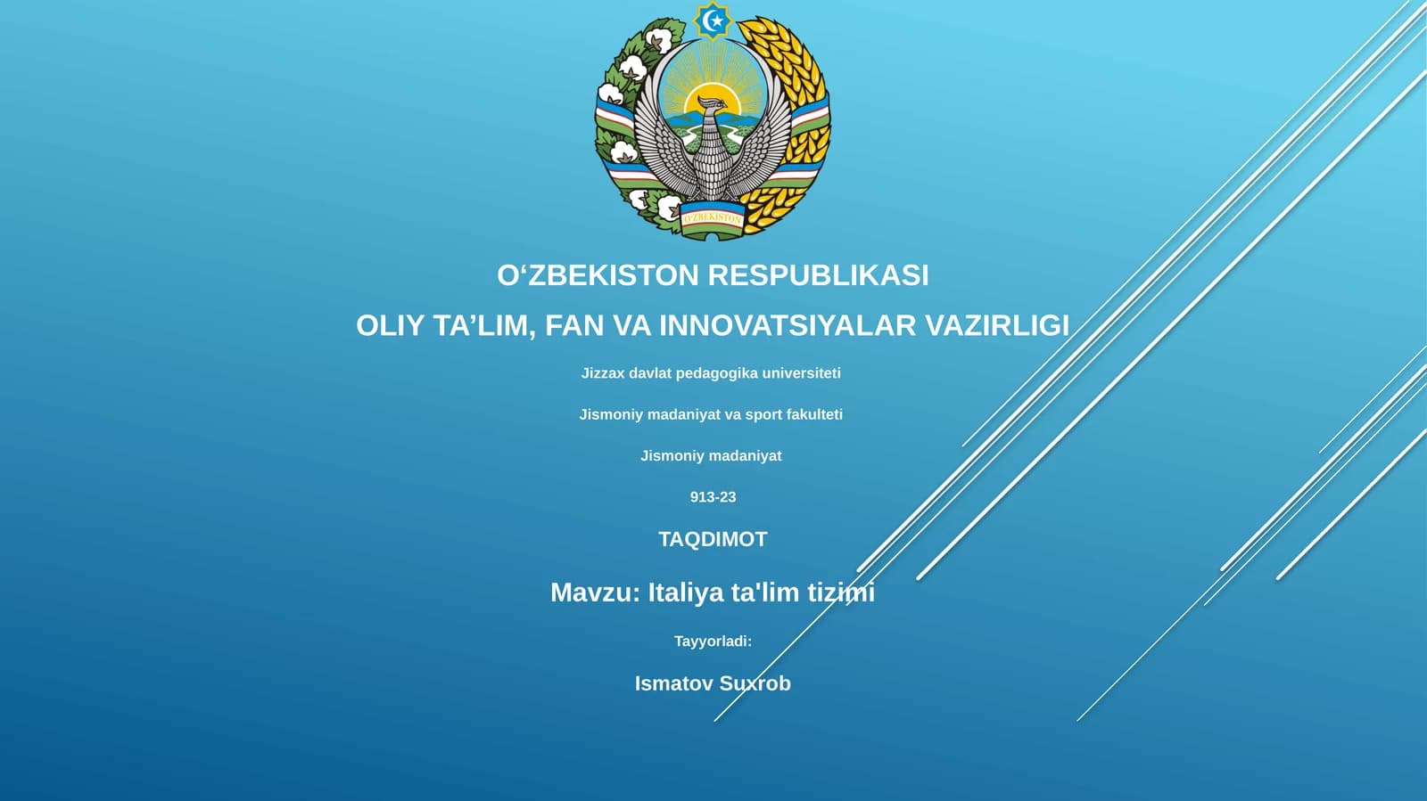 Italiya ta'lim tizimi