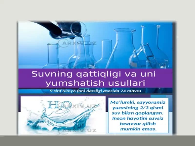 SUVNING QATTIQLIGI