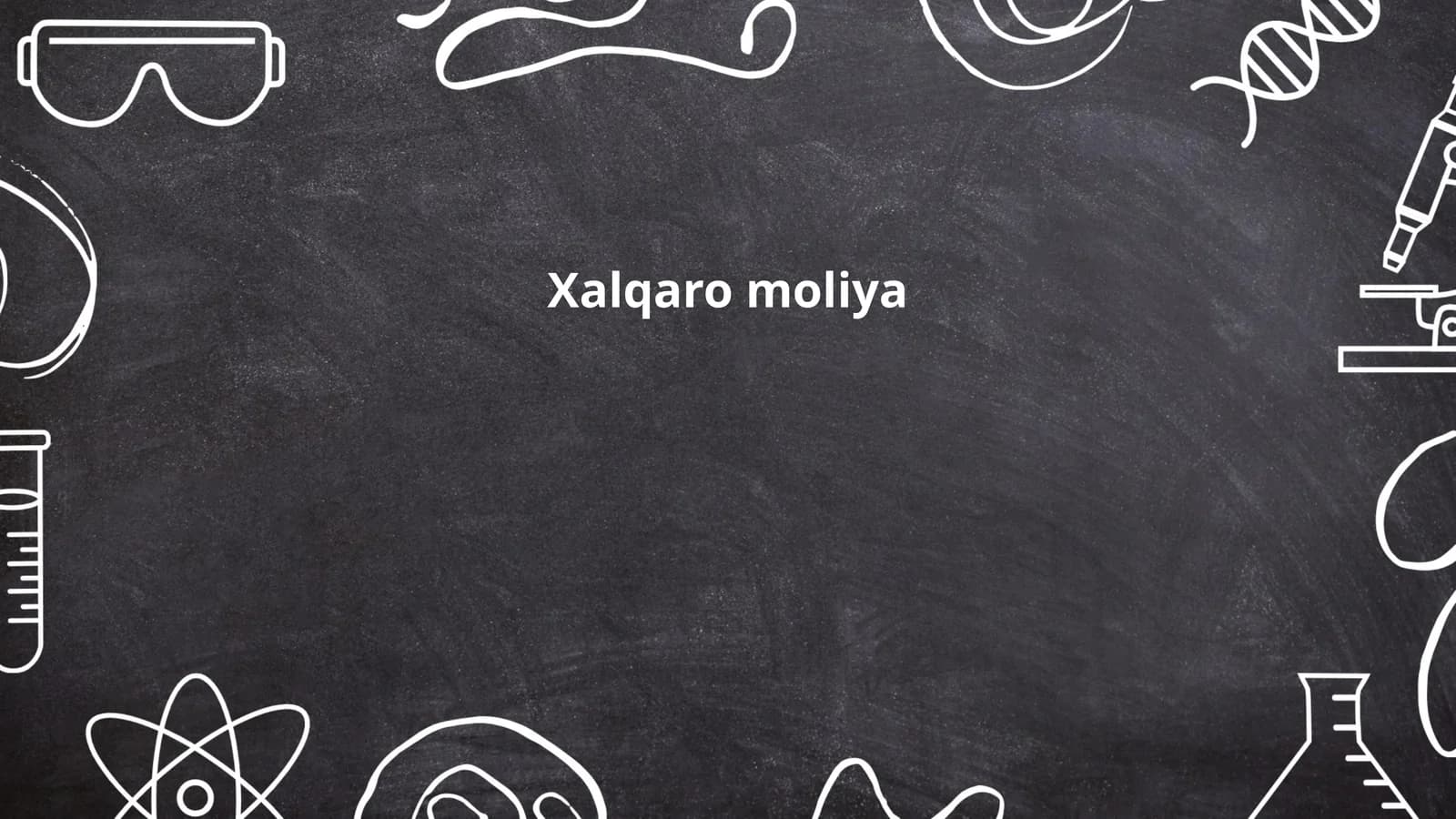 Xalqaro moliya