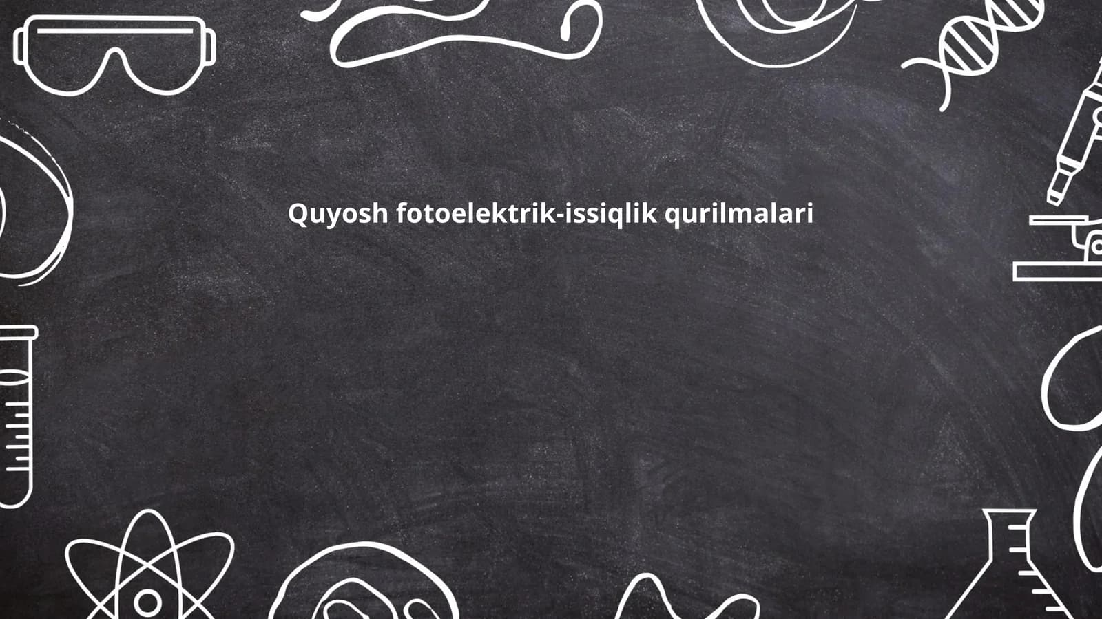 Quyosh fotoelektrik-issiqlik qurilmalari