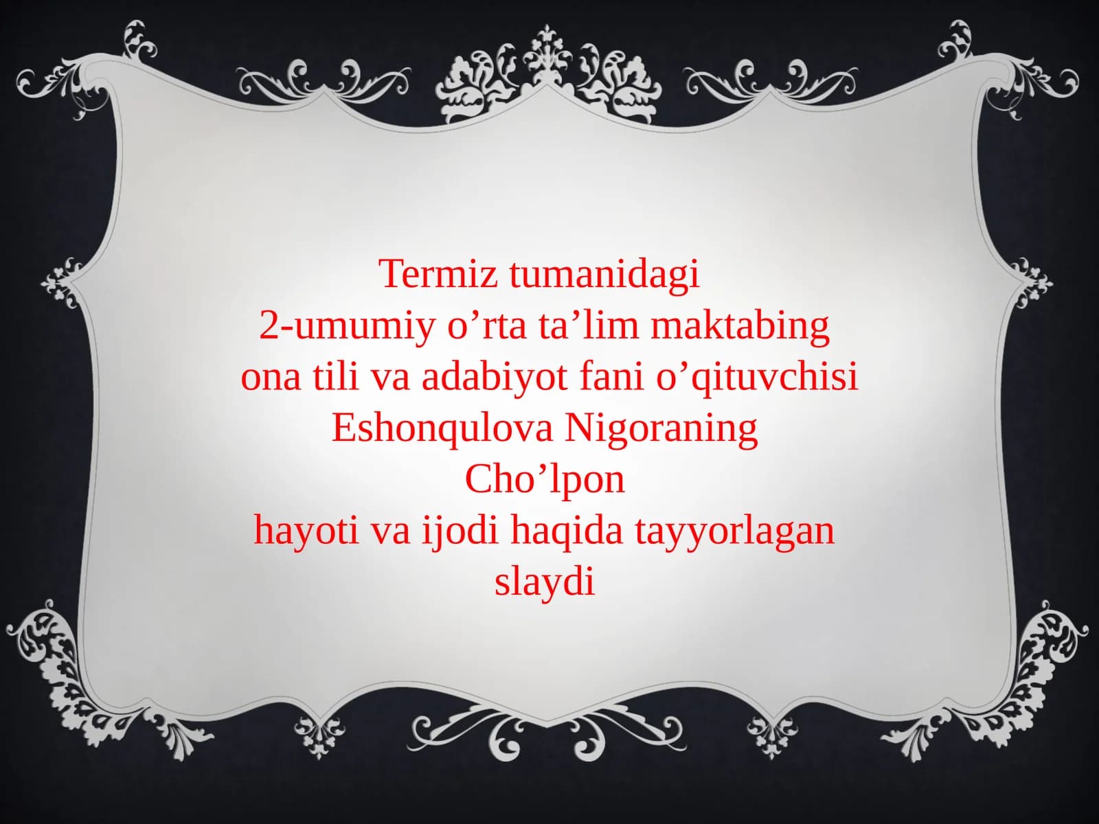 Cho’lpon hayoti va ijodi