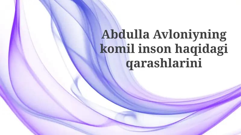 Abdulla Avloni