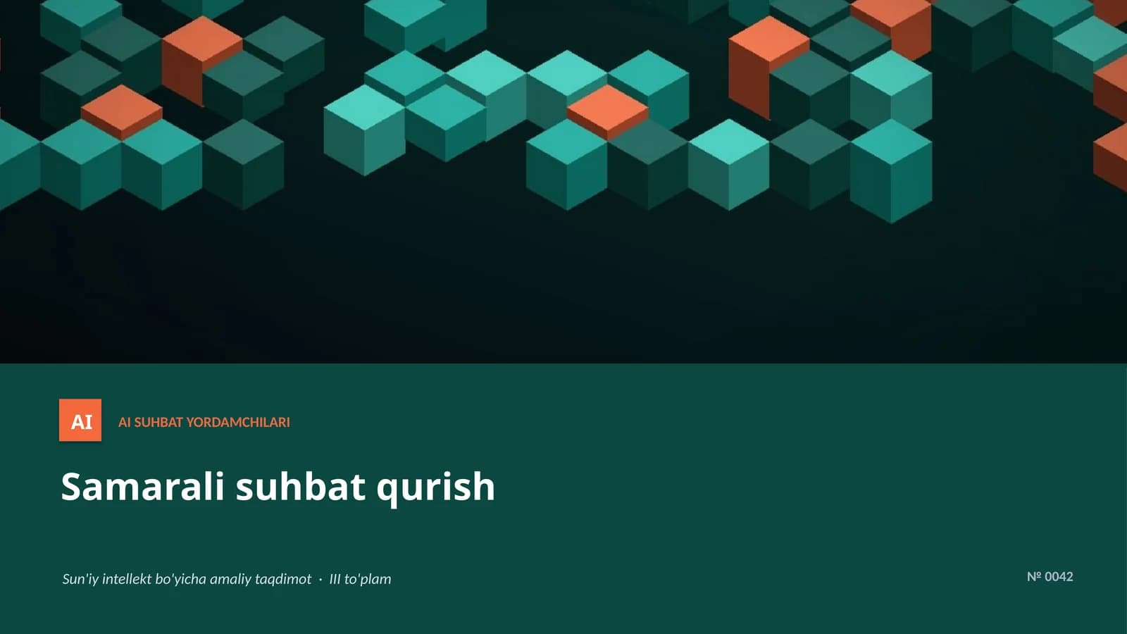 AI SUHBAT YORDAMCHILARI