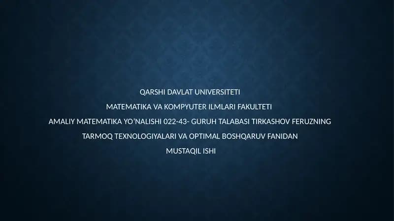 Kompyuter tarmoq protokollari