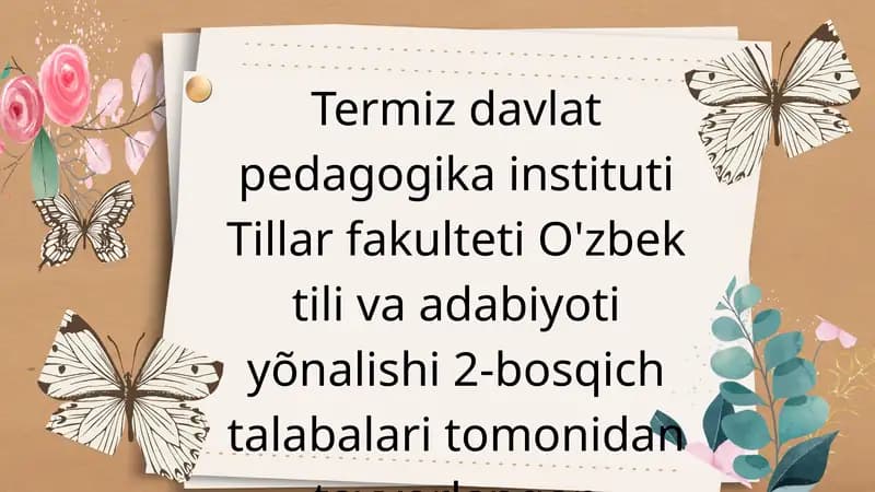 Husayniy hayoti va ijodi