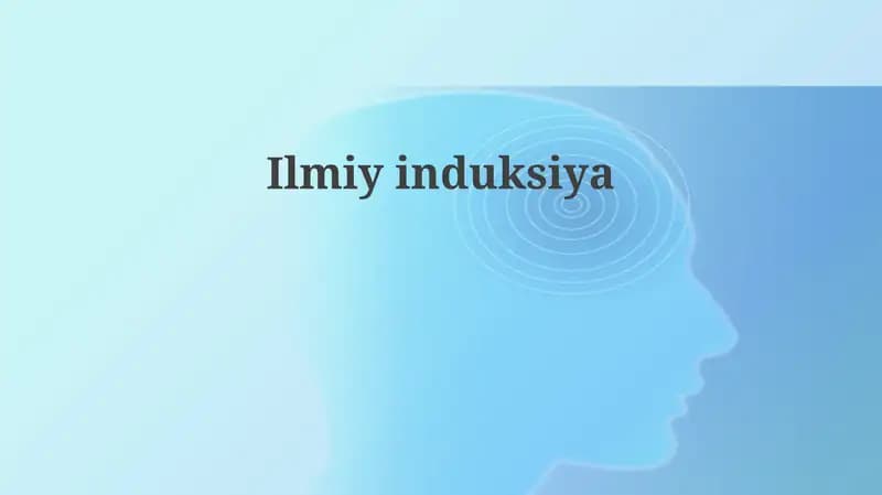 Ilmiy induksiya