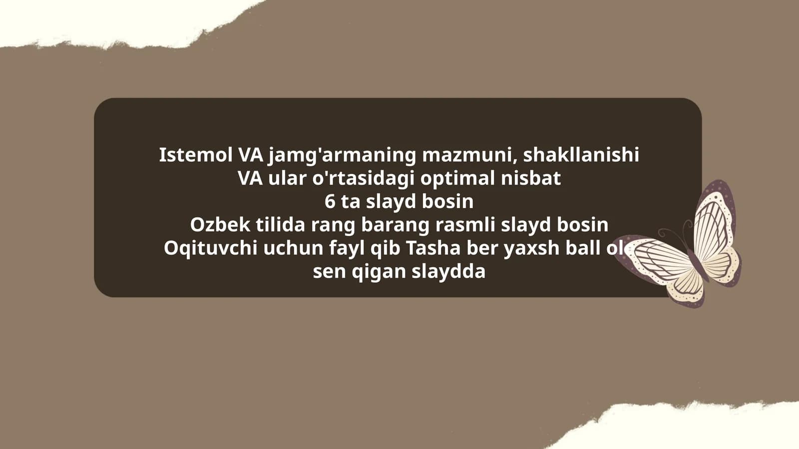 Slayd bosqichlari