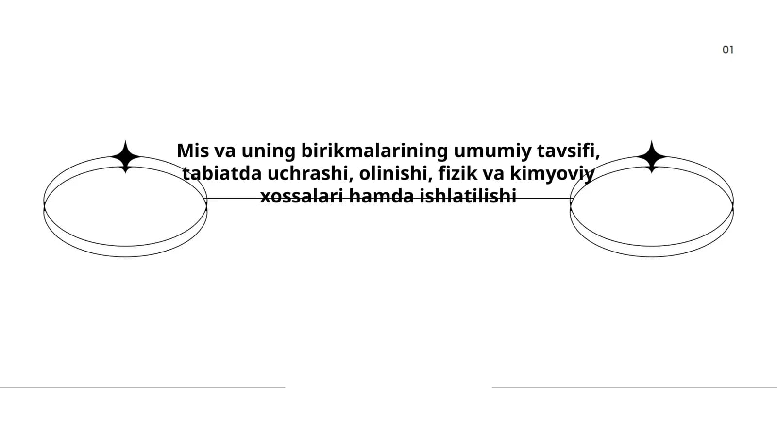 Mis va uning birikmalarining umumiy tavsifi