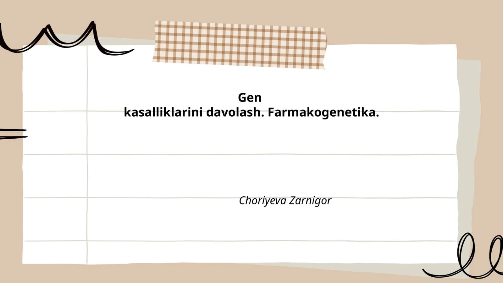 Gen kasalliklarini aniqlash usullari