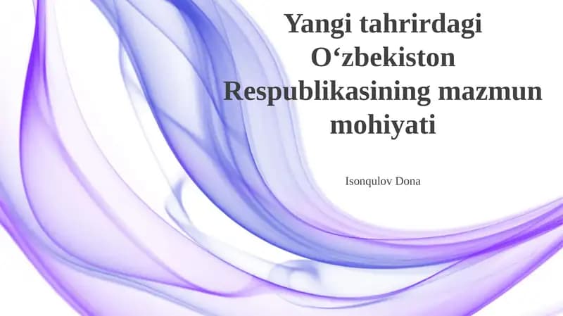 Iqtisodiy islohotlar va diversifikatsiya