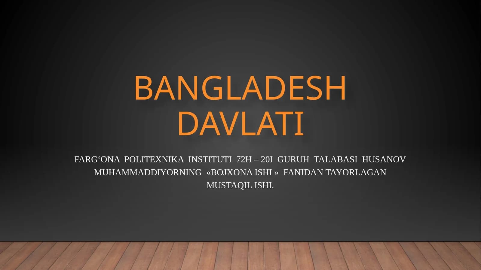 Bangladeshdavlati