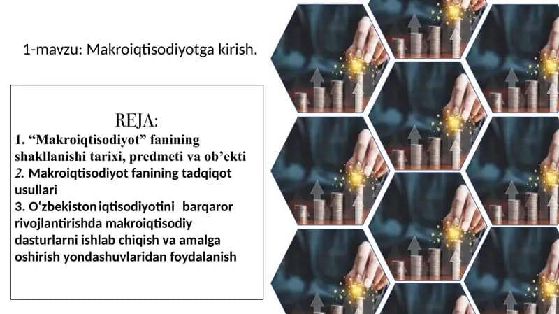 Makroiqtisodiyot fanining shakllanishi tarixi