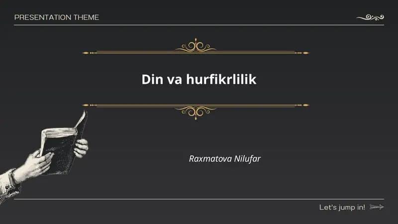 Din va hurfikrlilik