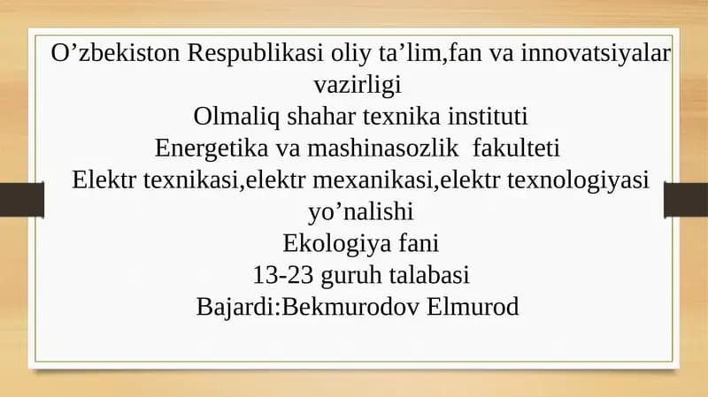 Elektrolit va detallarni yuvish