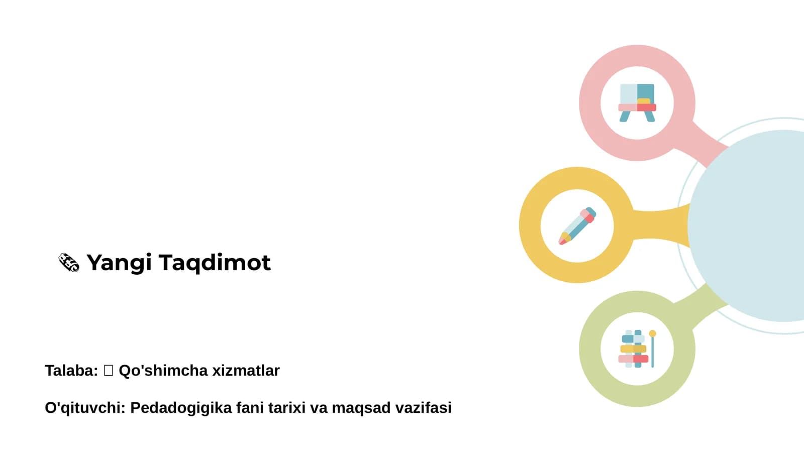 Pedadogigika fani tarixi va maqsad vazifasi