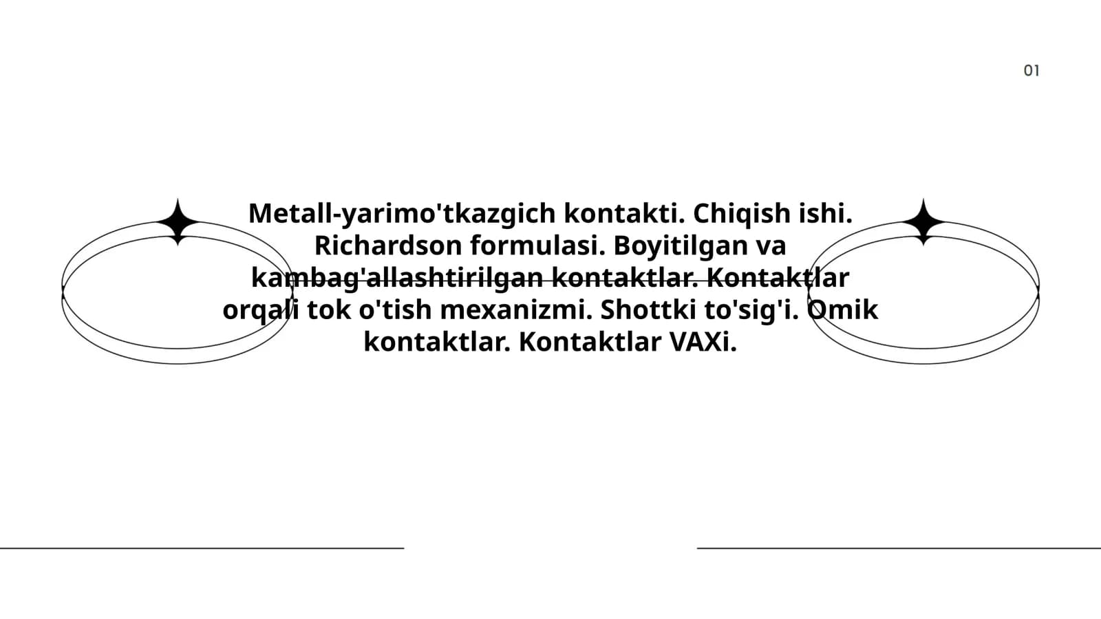 Metall-yarimo'tkazgich kontakti