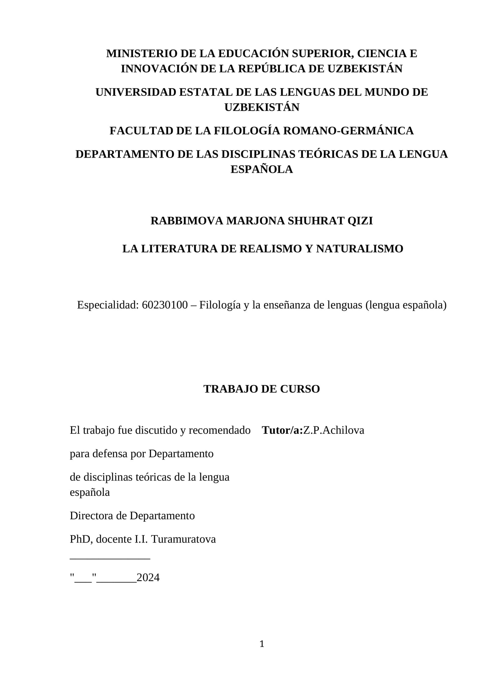 Realismo y Naturalismo