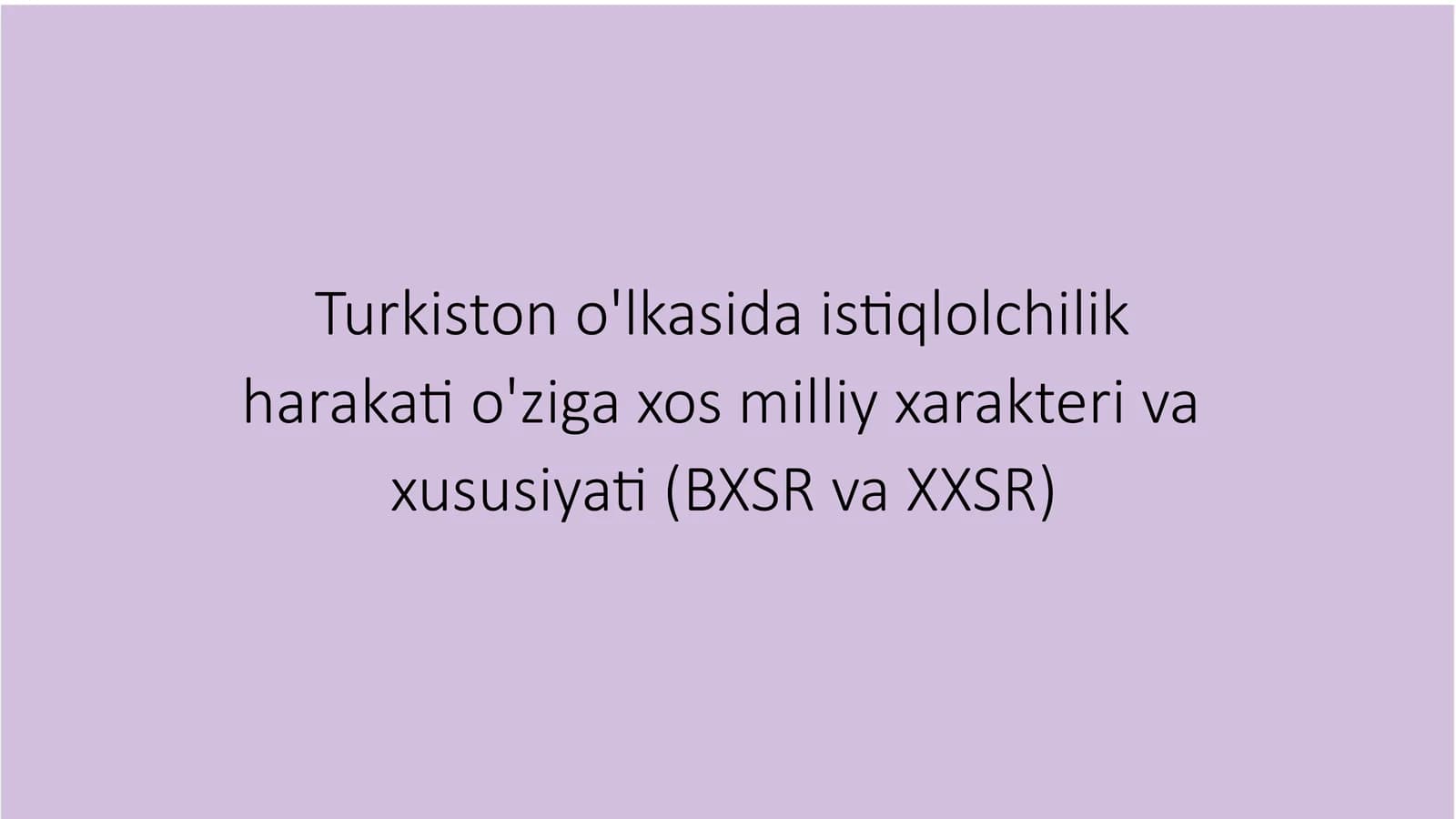 Istiqlolchilik harakati
