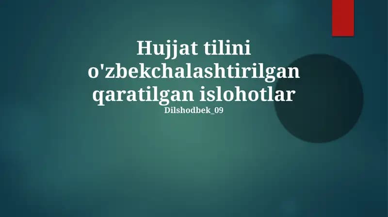 Huquqiy tilning tarixiy konteksti
