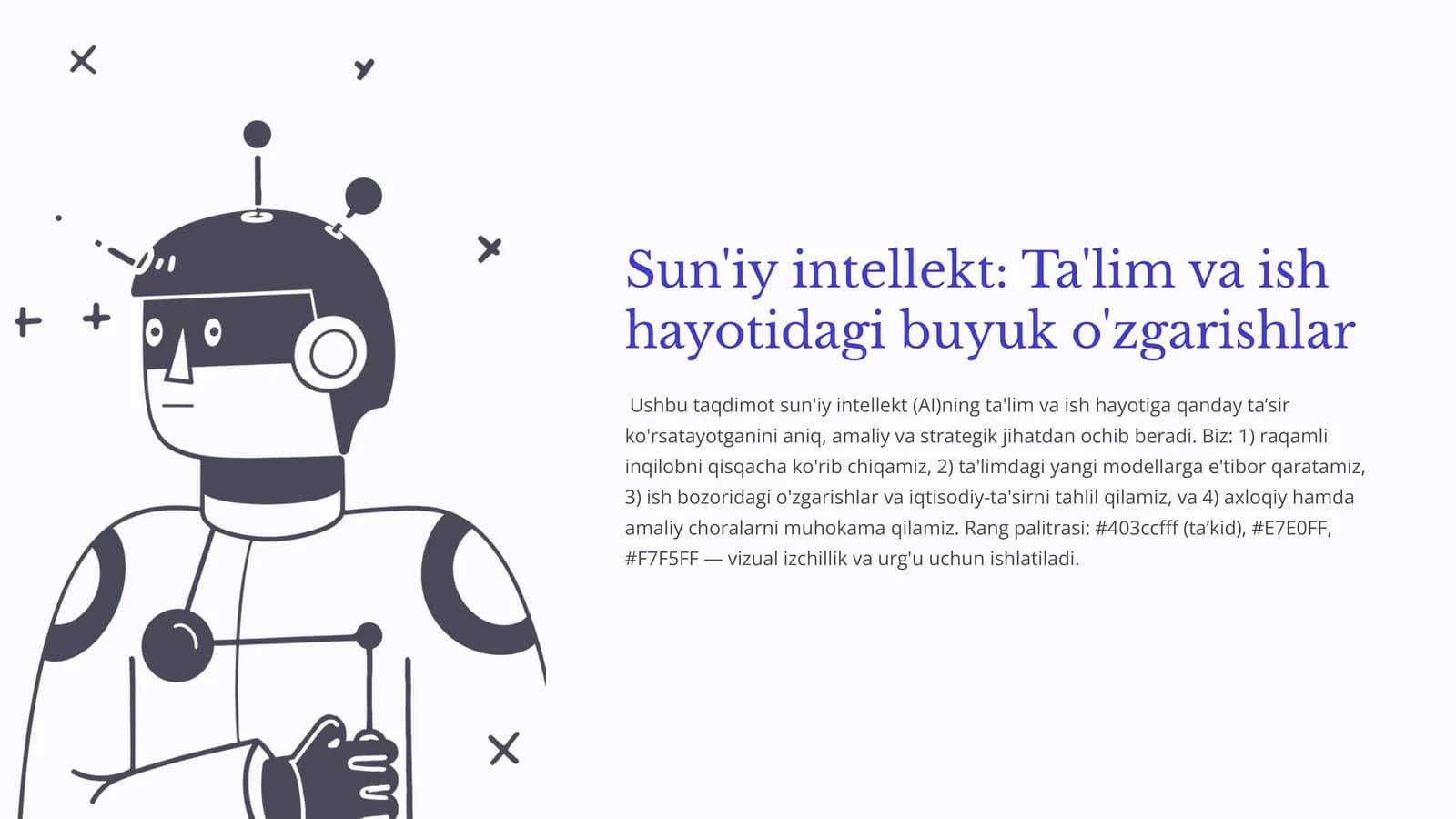Sun'iy intellekt (AI) ta'lim va ish hayotini qanday o'zgartirmoqda?