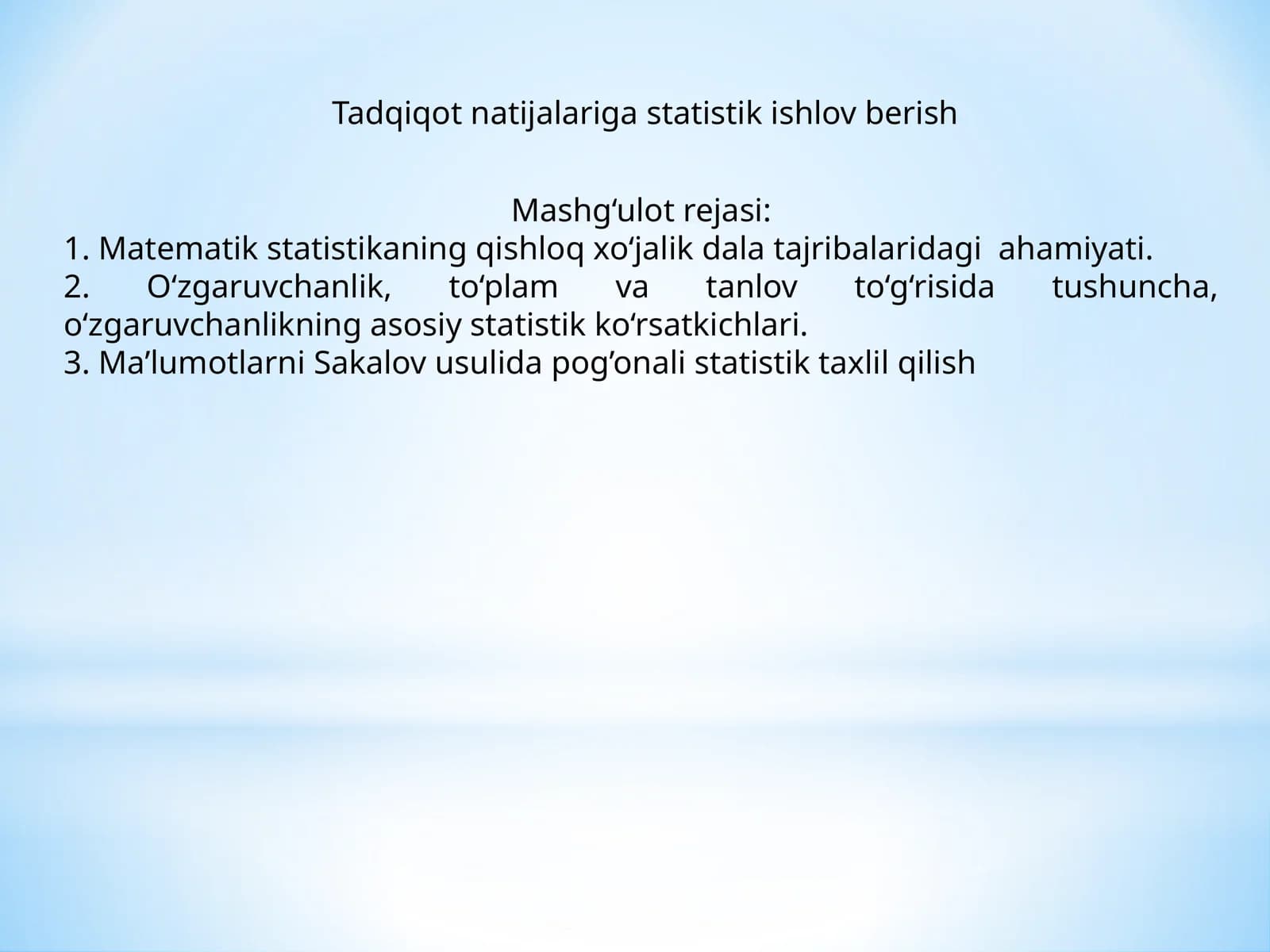 Matematik statistika