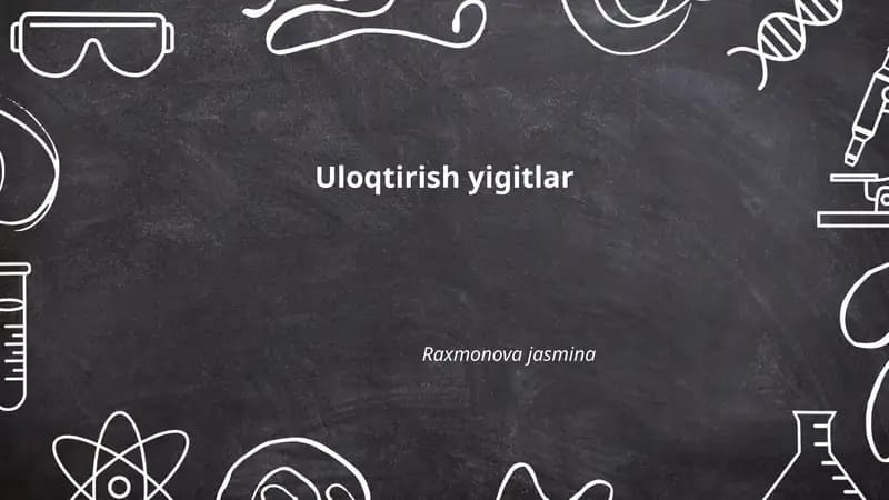 Uloqtirish yigitlar